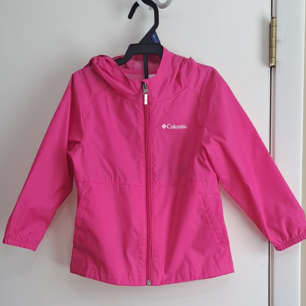 Columbia Kids Pink Rain Jacket